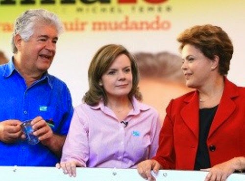 No Paraná os favoritos para derrotarem Beto Richa no 2º turno, Requião e Gleisi, votam em Dilma, que lidera na pesquisa do Ibope