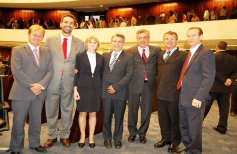 Bancada do PT atual. De sete para três