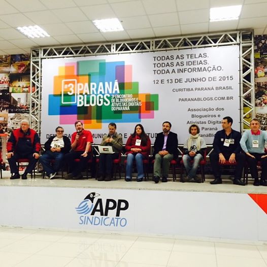 Abertura do #3ParanáBlogs. Foto de Tarso Cabral Violin