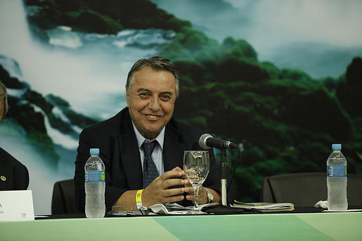 O professor homenageado, Romeu Felipe Bacellar Filho