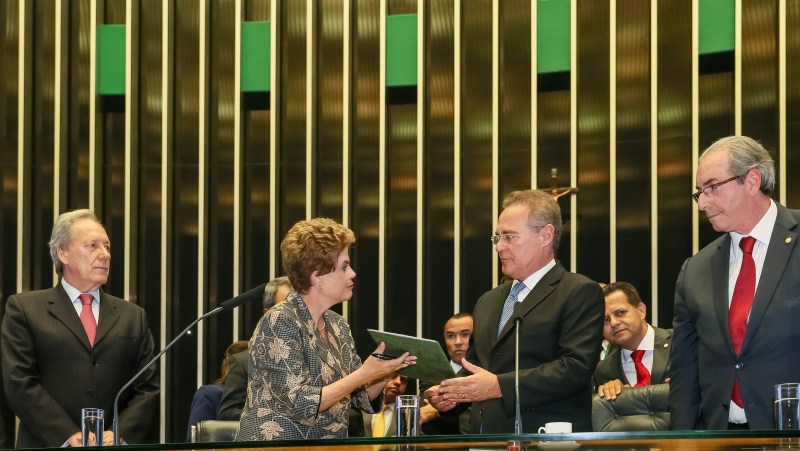 Brasília - DF, 02/02/2016. Presidenta Dilma Rousseff durante Sessão solene destinada a inaugurar a 2ª Sessão Legislativa Ordinária da 55ª Legislatura do Congresso Nacional. Foto: Roberto Stuckert Filho/PR