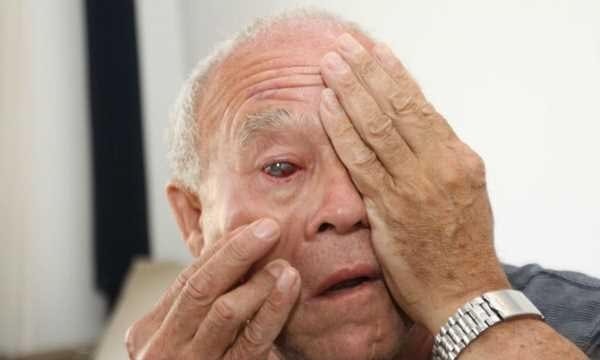 Idoso já não enxergava de um olho e agora perdeu a visão do outro